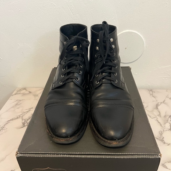 Black Captain Boots (Thursday Boot) - Picture 3 of 5
